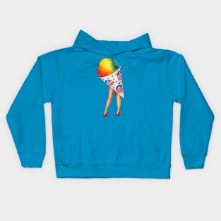 My Fair Ladies Snow Cone Kids Hoodie